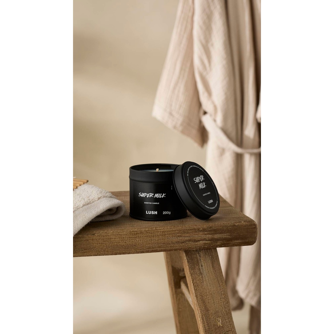 Super Milk Single Wick Candle - Image 2