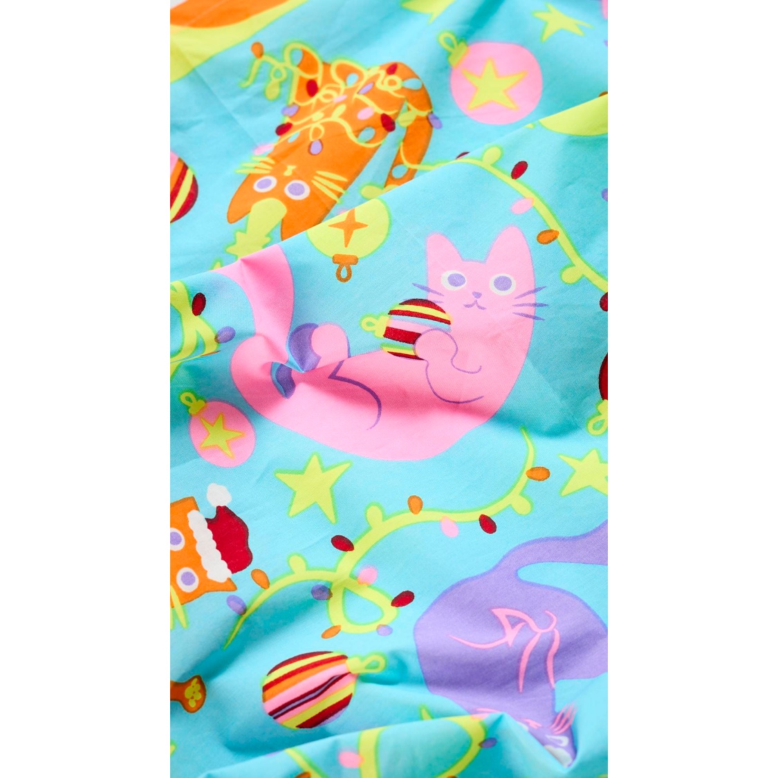 Purrrfect Christmas Knot Wrap - Image 5